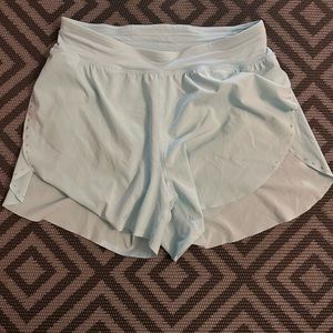 Lululemon Find Your Pace 3” shorts, Icing Blue color